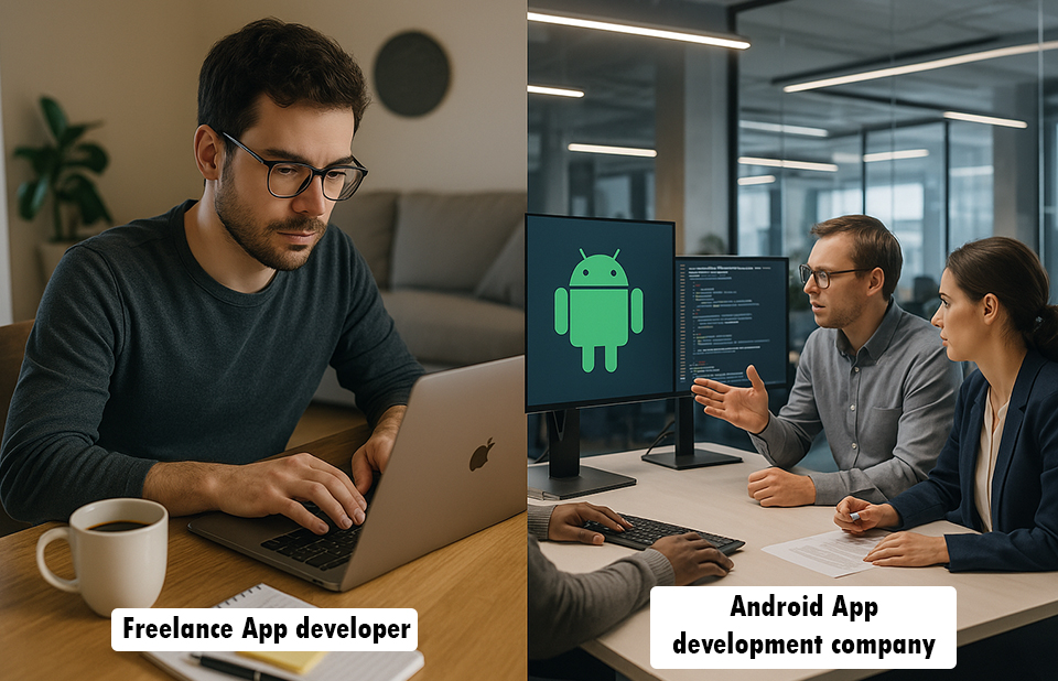 Freelance App Developer Vs Android App Development Company