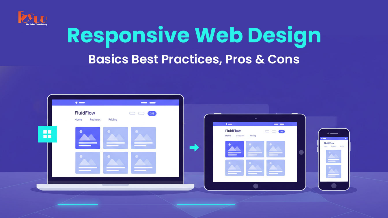 Responsive Web Design: Basics, Best Practices, Pros & Cons