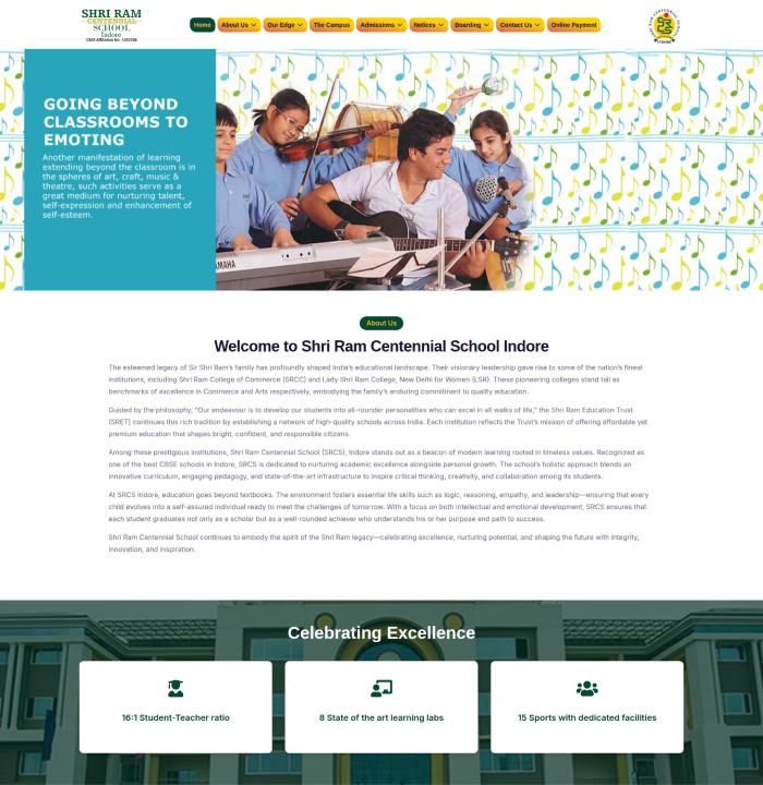 Shri Ram Centennial School Indore