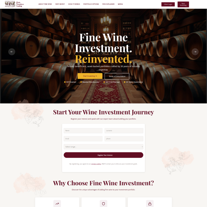 >Wine Investor